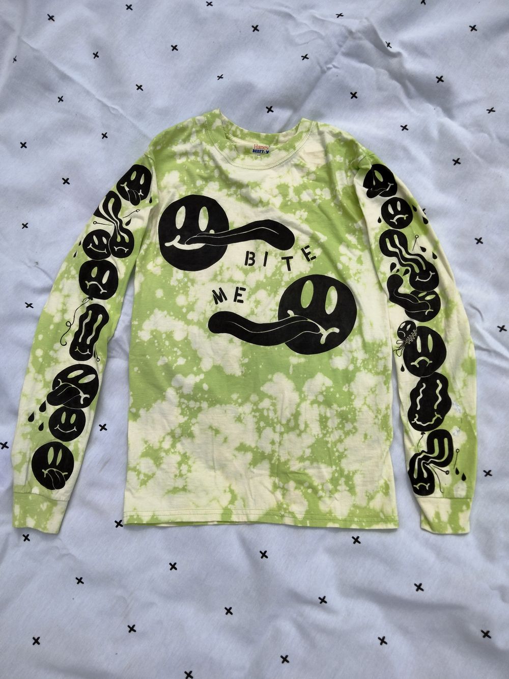 Bleached long sleeve (small)