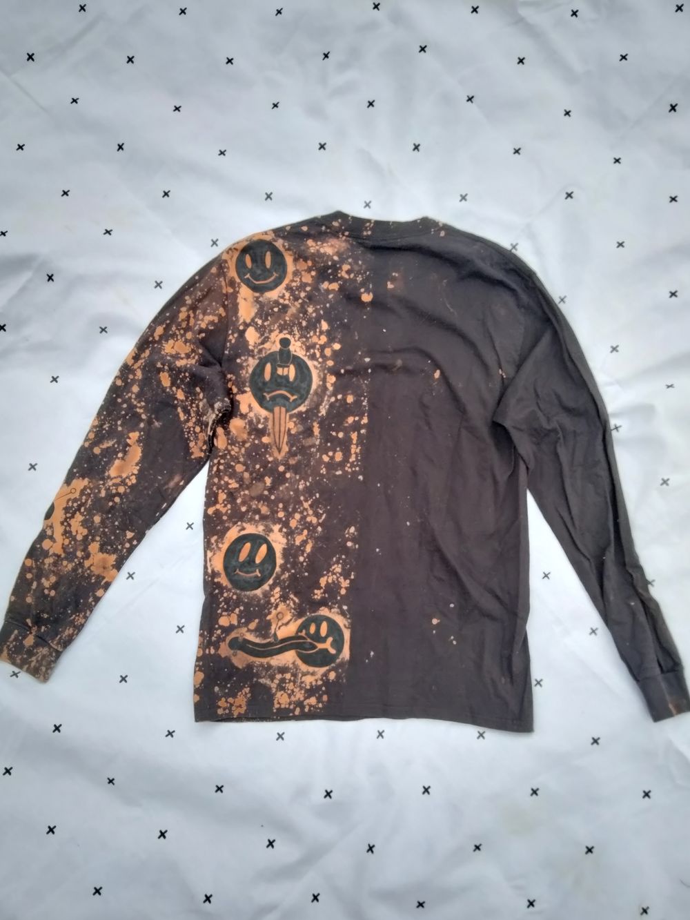 Half bleached Long sleeve (medium 